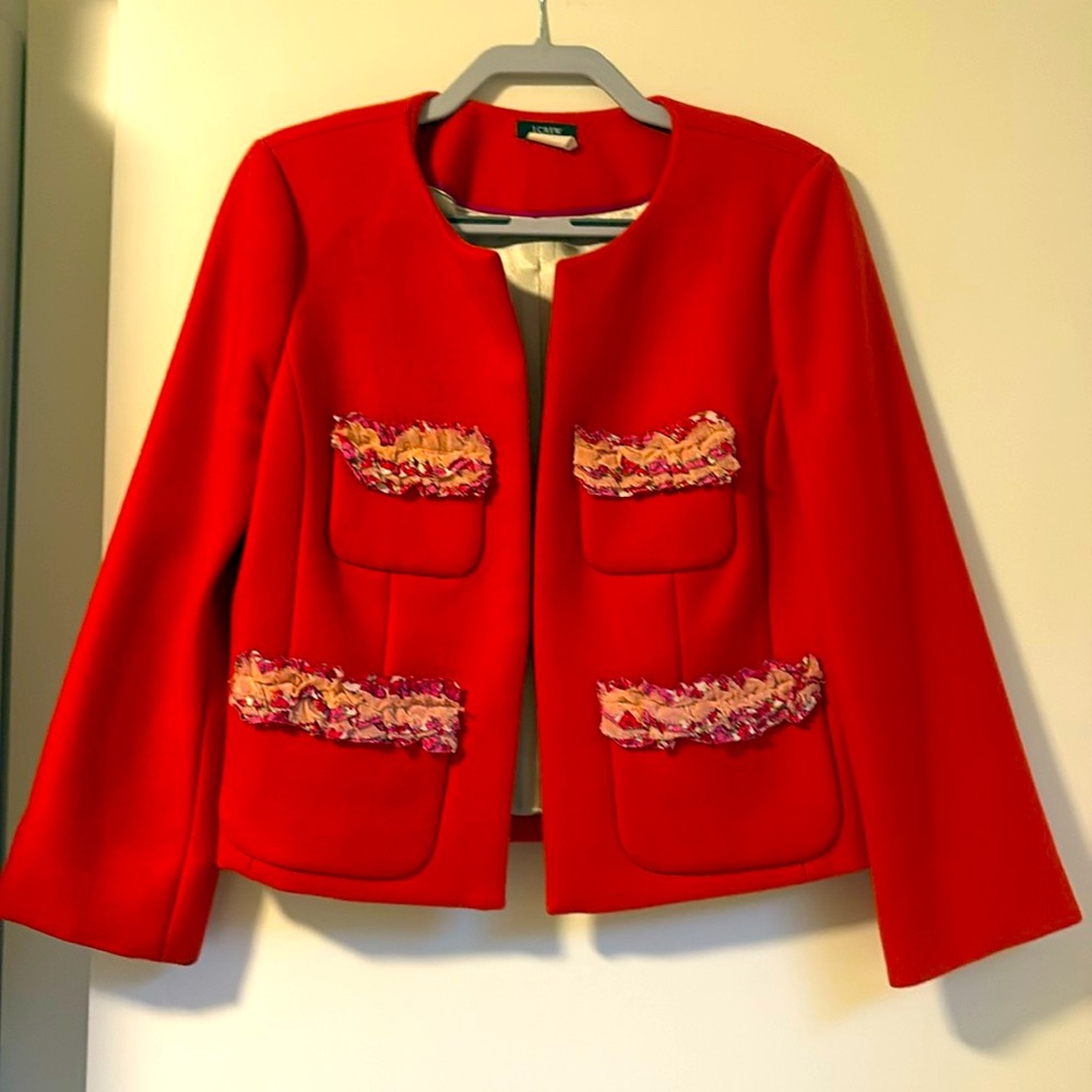 Jcrew wool jacket